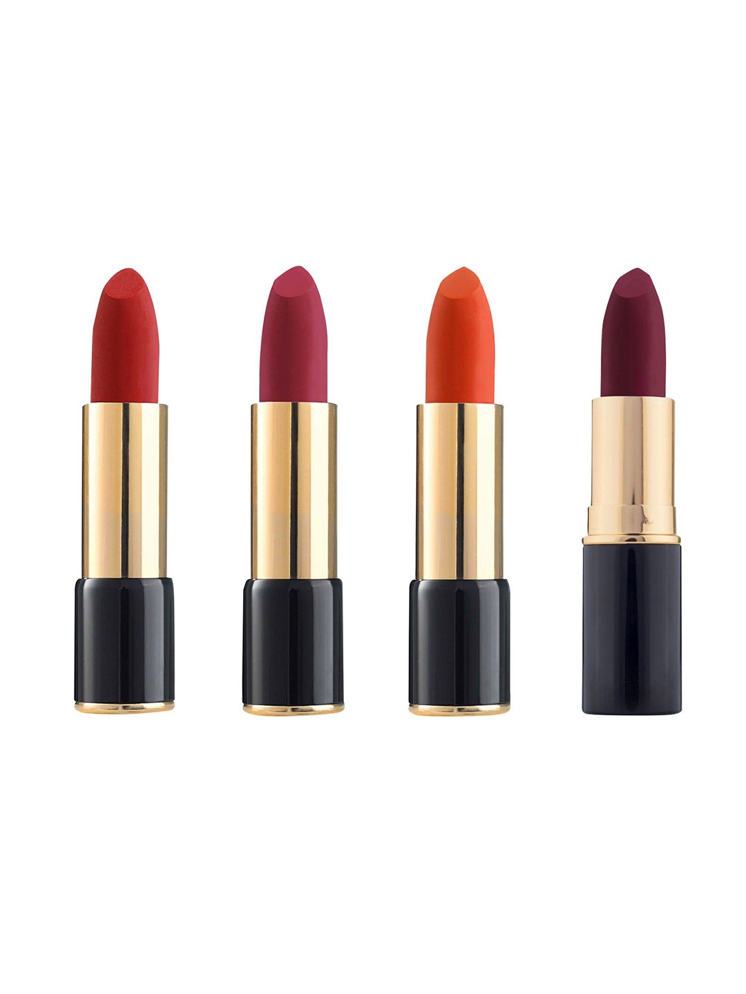 BlushBee Beauty Organic Set Of 4 Vegan Matte Lipsticks-4.2ml Each- BB01- BB02 -BB05- BB08, Red
BlushBee Beauty Organic Set Of 4 Vegan Matte Lipsticks-4.2ml Each- BB01- BB02 -BB05- BB08, Red