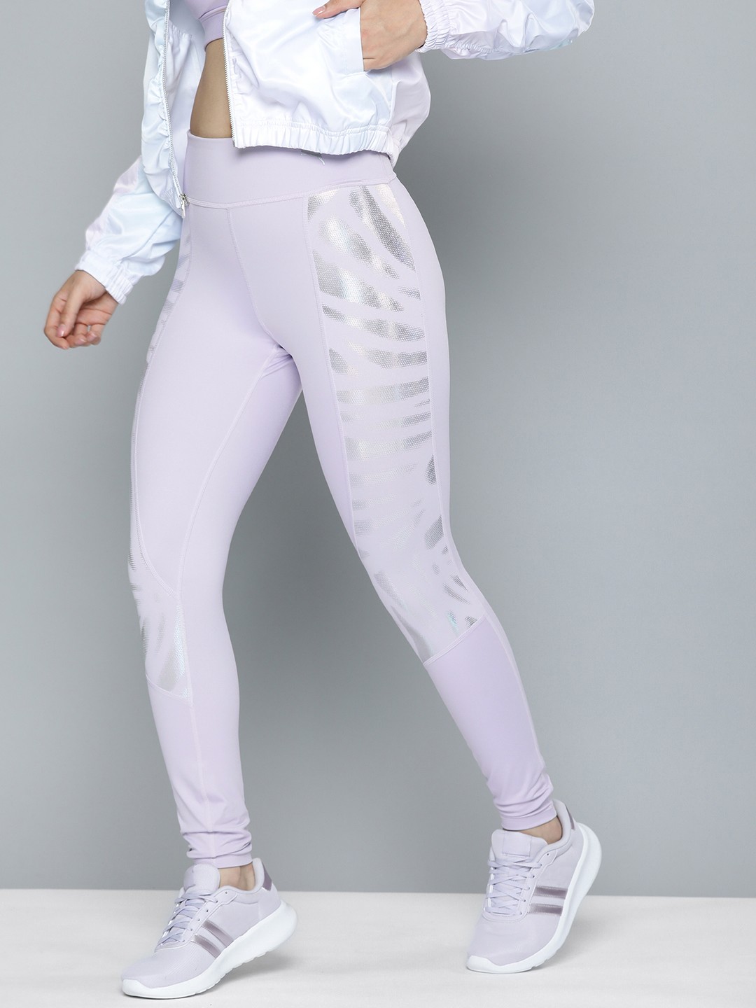 Puma Women Drycell Nova Shine Eversculpt Printed High Rise Sustainable Tights, Lavender
Puma Women Drycell Nova Shine Eversculpt Printed High Rise Sustainable Tights, Lavender