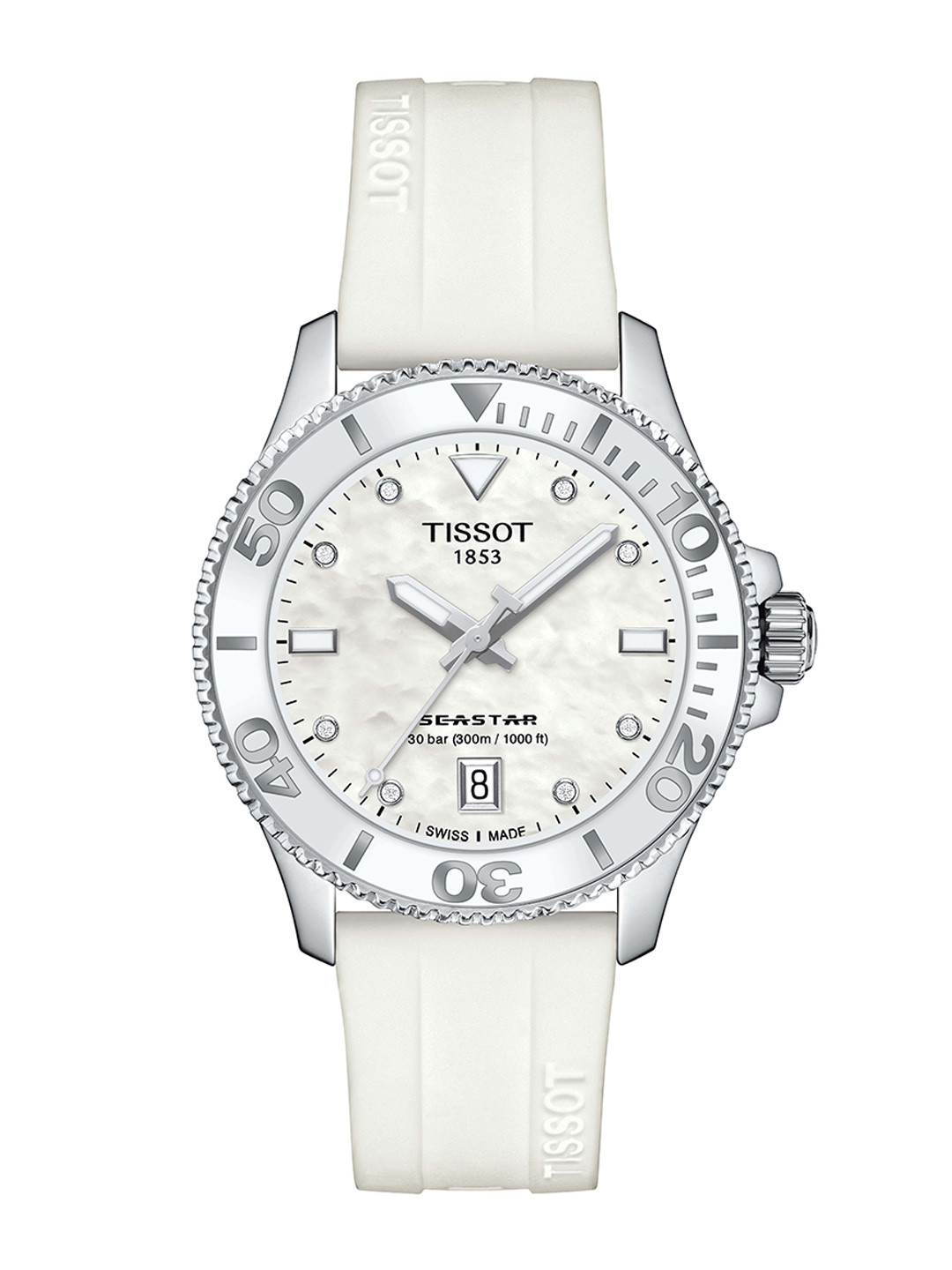TISSOT Women Silecon Textured Analogue T-Sport Rest Time Quartz Watch T1202101711600, White
TISSOT Women Silecon Textured Analogue T-Sport Rest Time Quartz Watch T1202101711600, White