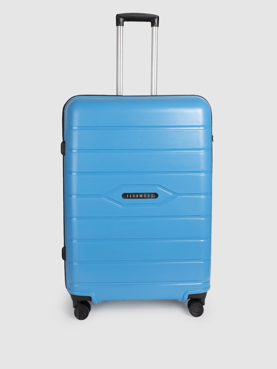 Teakwood Leathers Vibes Textured 360 Degree Rotation Hard Large-Sized Trolley Bag 77 CM, Turquoise blue
Teakwood Leathers Vibes Textured 360 Degree Rotation Hard Large-Sized Trolley Bag 77 CM, Turquoise blue