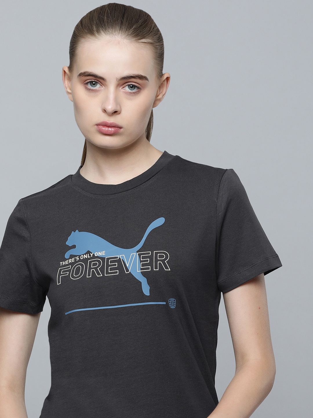 Puma Brand Logo Print Essential Better Knitted Regular Fit Cotton Outdoor Sports T-shirt, Charcoal
Puma Brand Logo Print Essential Better Knitted Regular Fit Cotton Outdoor Sports T-shirt, Charcoal