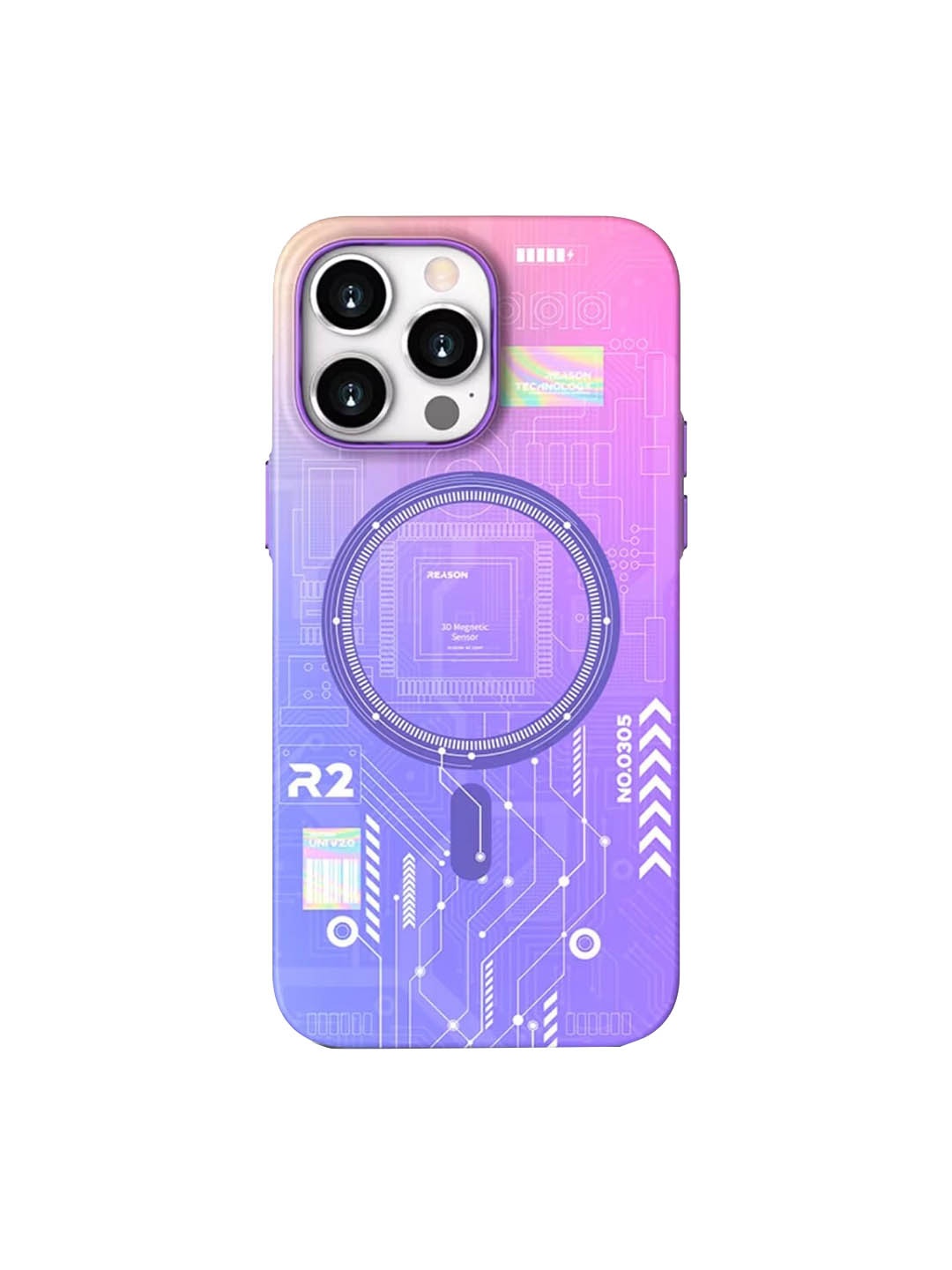 TREEMODA Glow In Dark Radium Circuit Magsafe iPhone 14Promax Phone Back Cover, Purple
TREEMODA Glow In Dark Radium Circuit Magsafe iPhone 14Promax Phone Back Cover, Purple