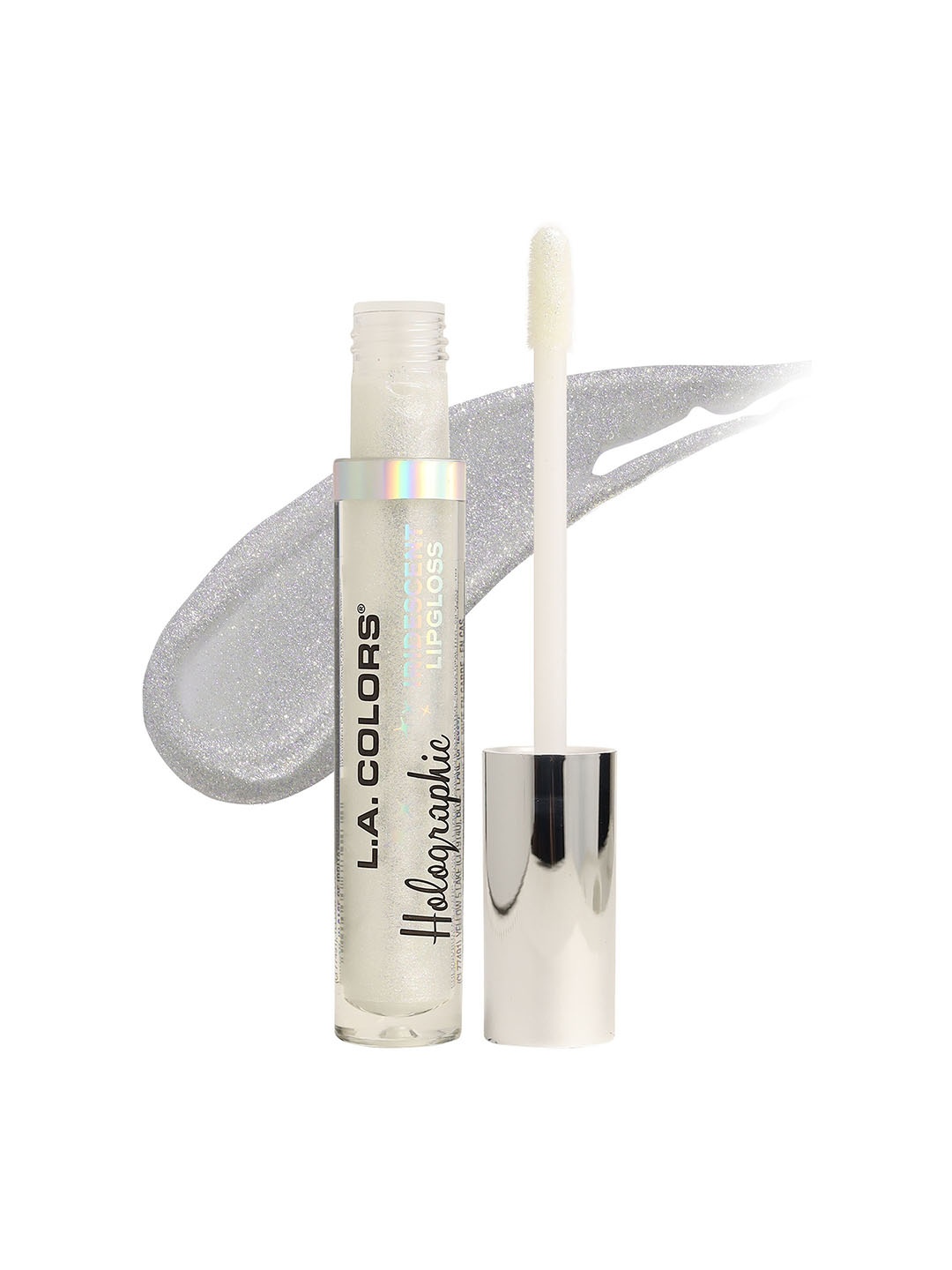 L.A.Colors Holographic Iridescent Lip Gloss with Vitamin E & Shea Butter 4g - Diamond Lite, Silver
L.A.Colors Holographic Iridescent Lip Gloss with Vitamin E & Shea Butter 4g - Diamond Lite, Silver