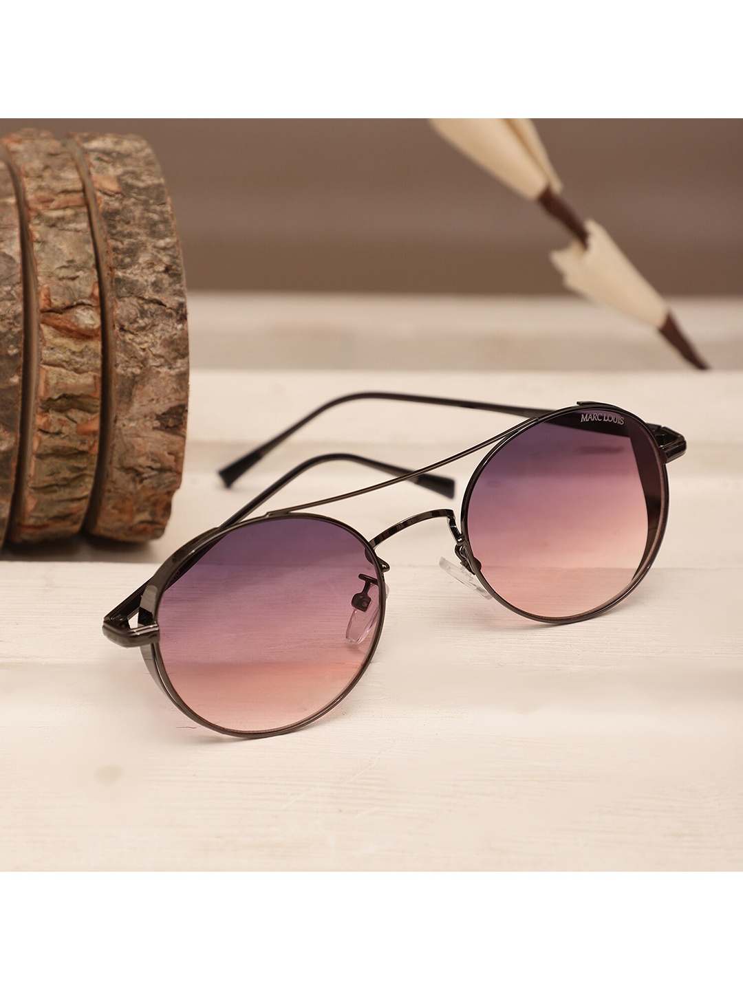 MARC LOUIS Lens & Round Sunglasses With UV Protected Lens ML B80-314-08 GREYISH PINK 1 SG, Grey
MARC LOUIS Lens & Round Sunglasses With UV Protected Lens ML B80-314-08 GREYISH PINK 1 SG, Grey