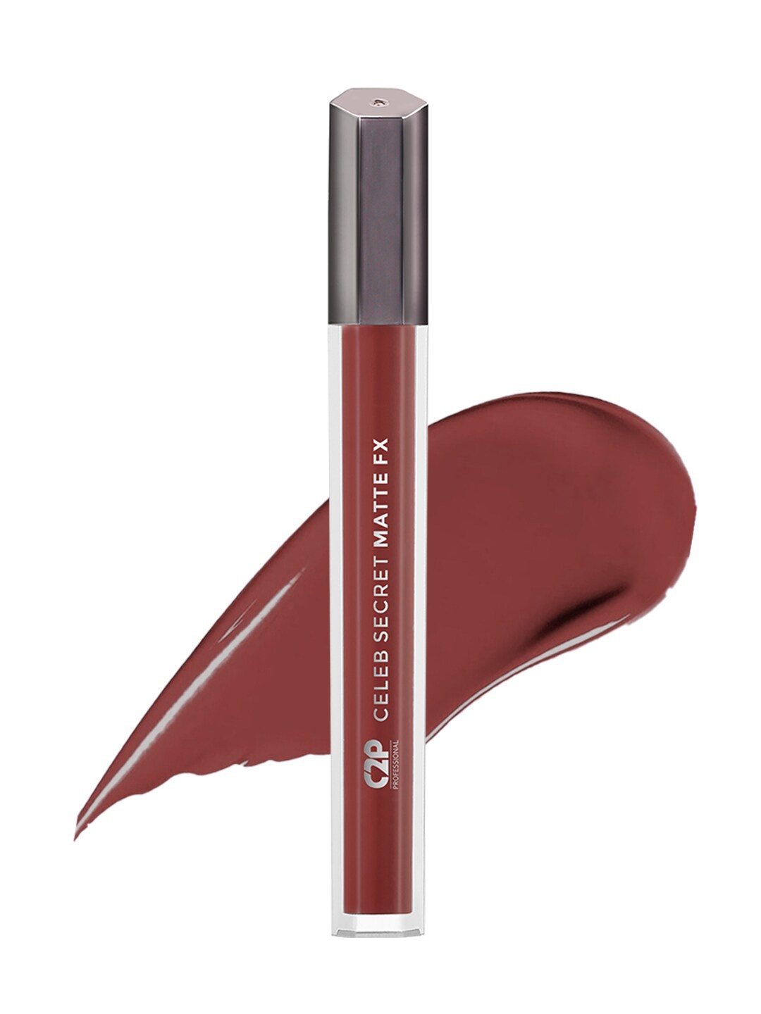 C2P PROFESSIONAL MAKEUP Celeb Secret Matte FX Longwear Liquid Lipstick 2ml - Anushka 23, Brown
C2P PROFESSIONAL MAKEUP Celeb Secret Matte FX Longwear Liquid Lipstick 2ml - Anushka 23, Brown