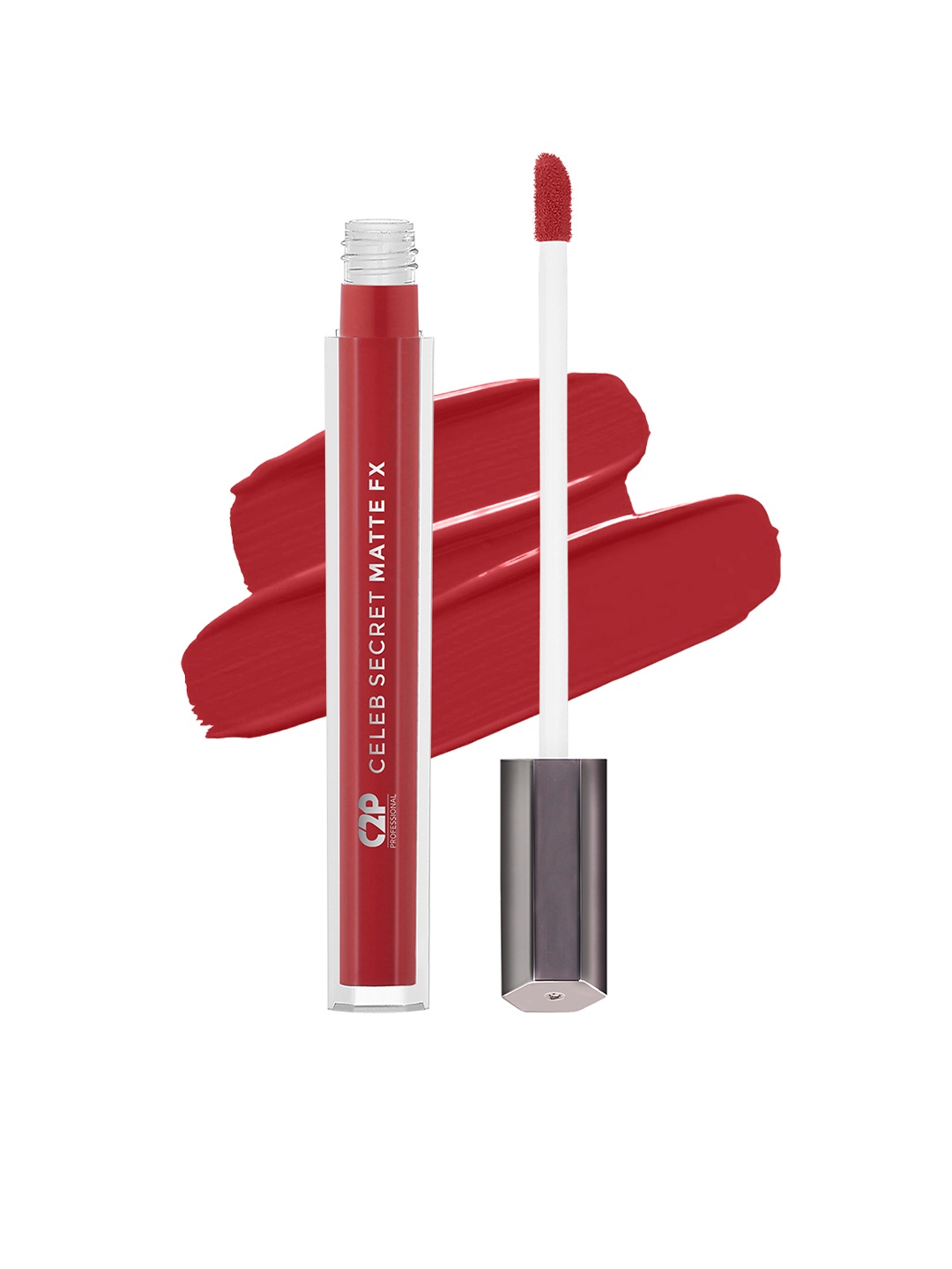 C2P PROFESSIONAL MAKEUP Celeb Secret Matte FX Long Lasting Liquid Lipstick 2ml - Sonam 20, Red
C2P PROFESSIONAL MAKEUP Celeb Secret Matte FX Long Lasting Liquid Lipstick 2ml - Sonam 20, Red