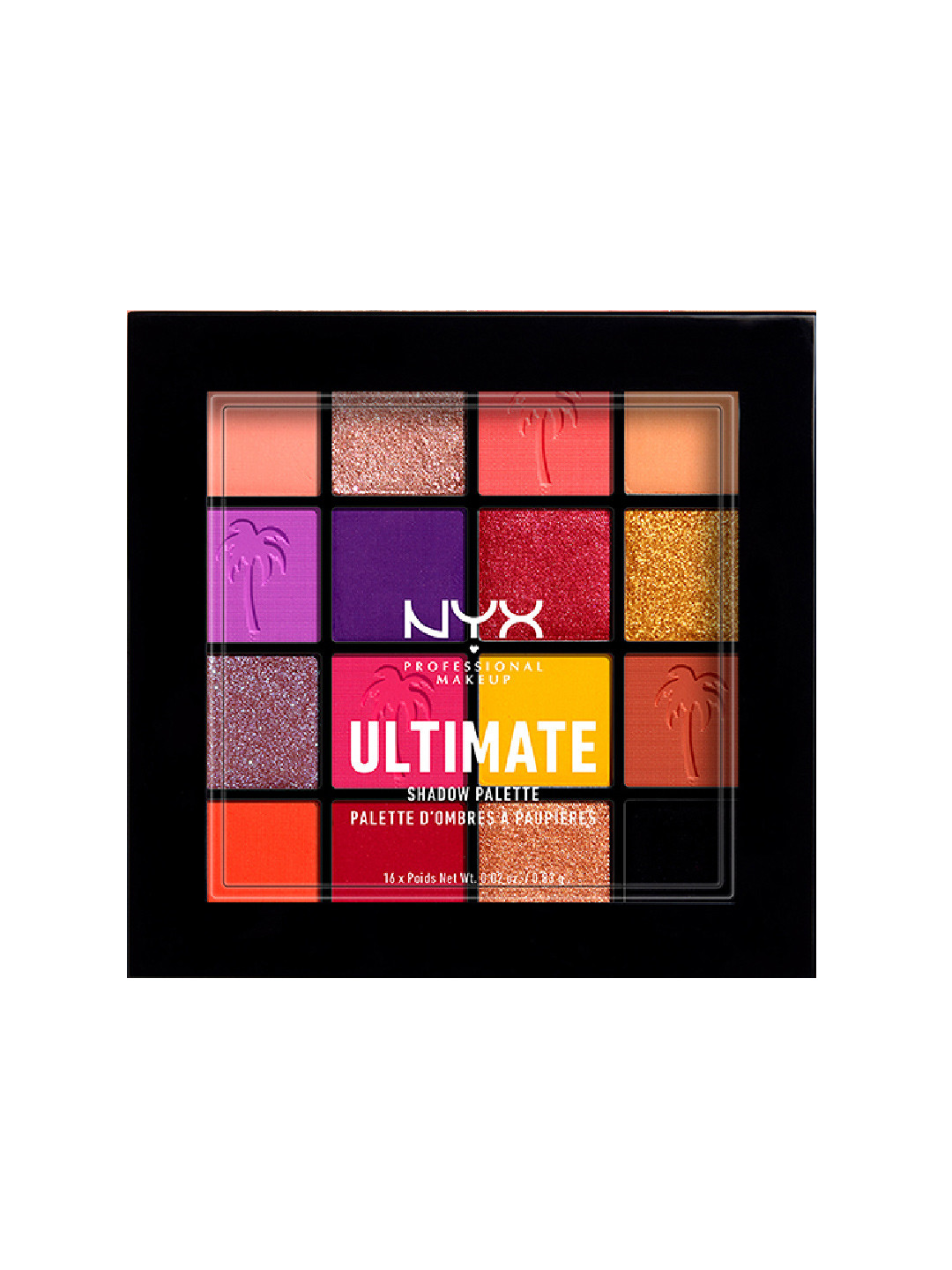 NYX PROFESSIONAL MAKEUP Ultimate 16 Shades Eyeshadow Palette 13.28g - Festival, Multi
NYX PROFESSIONAL MAKEUP Ultimate 16 Shades Eyeshadow Palette 13.28g - Festival, Multi