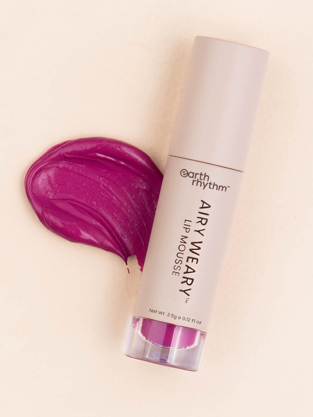 Earth Rhythm Long Wear Airy Weary Matte Lip Mousse Lipstick 3.5ml - Ziur, Purple
Earth Rhythm Long Wear Airy Weary Matte Lip Mousse Lipstick 3.5ml - Ziur, Purple