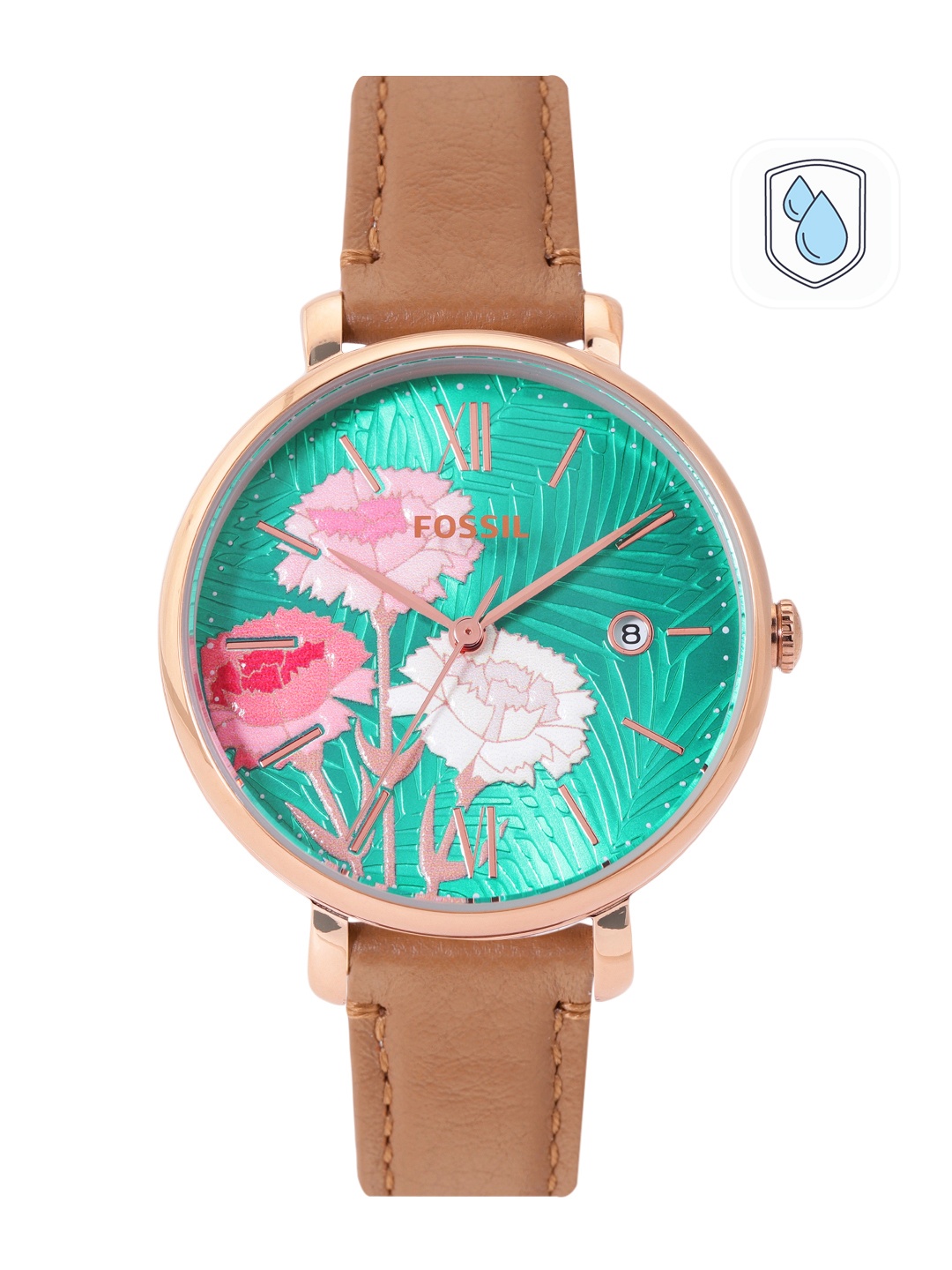 Fossil Women Jacqueline Analogue Watch ES5274, Green