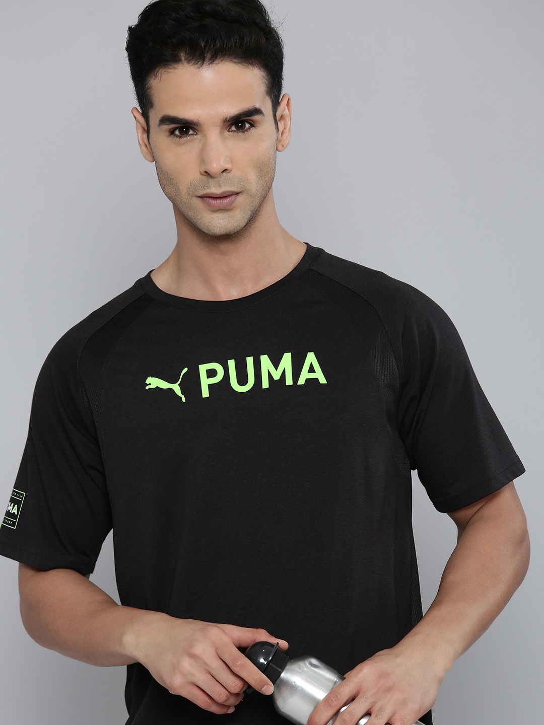 Puma FIT Ultrabreathe Round Neck Brand Logo Printed DryCELL Training Or Gym T-Shirt, Black
Puma FIT Ultrabreathe Round Neck Brand Logo Printed DryCELL Training Or Gym T-Shirt, Black