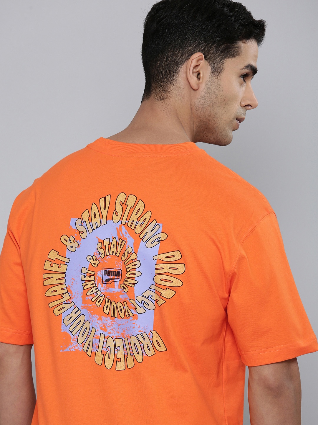 Puma Downtown Graphic & Typography Back Print Relaxed Fit Pure Cotton Sports T-Shirt, Orange
Puma Downtown Graphic & Typography Back Print Relaxed Fit Pure Cotton Sports T-Shirt, Orange