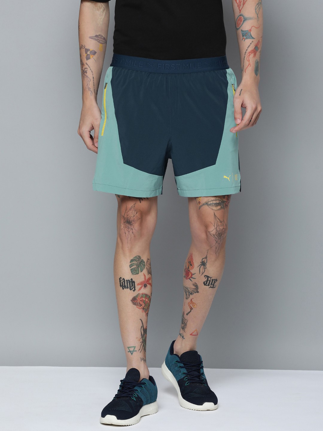 Puma x First Mile Men dryCELL Colourblocked Woven 5" Running Sustainable Shorts, Turquoise blue
Puma x First Mile Men dryCELL Colourblocked Woven 5" Running Sustainable Shorts, Turquoise blue