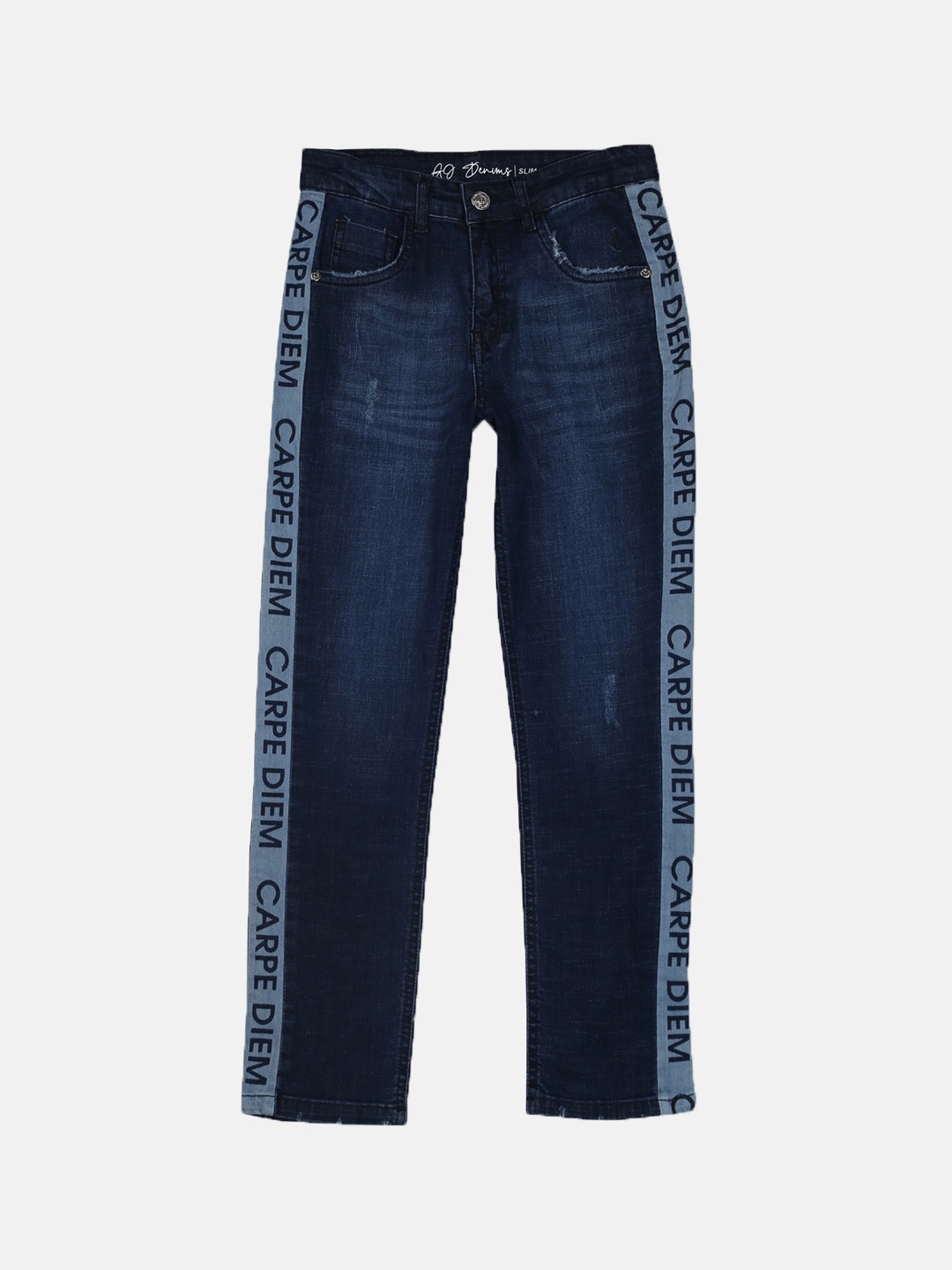 Gini and Jony Boys Printed Low Distress Heavy Fade Whiskers & Chevrons Denim Jeans, Navy blue
Gini and Jony Boys Printed Low Distress Heavy Fade Whiskers & Chevrons Denim Jeans, Navy blue