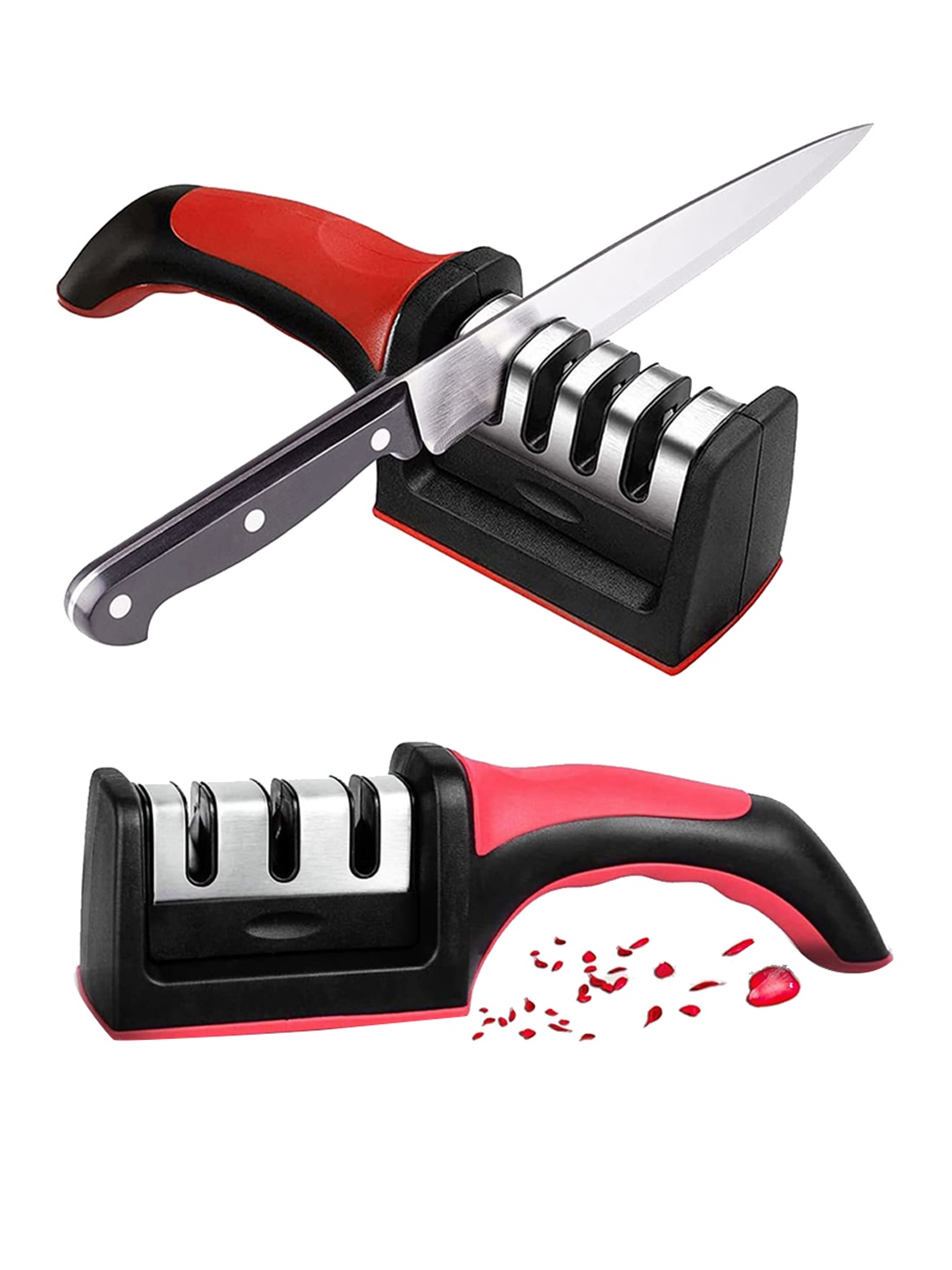 ZURU BUNCH Black & Red Knife Sharpener