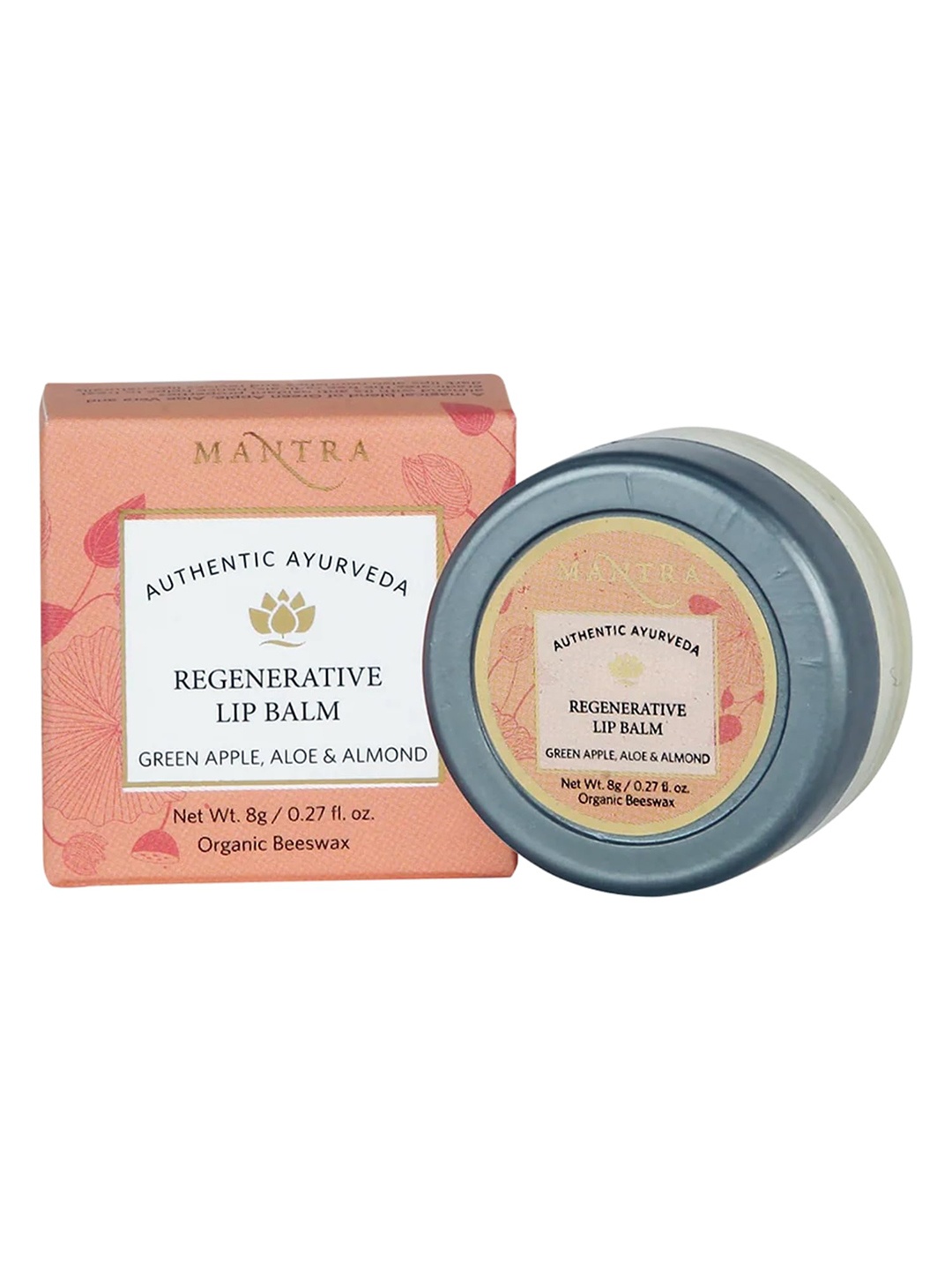 Mantra Herbal Regenerative Lip Balm With Green Apple Aloe & Almond - 8gm, Black
Mantra Herbal Regenerative Lip Balm With Green Apple Aloe & Almond - 8gm, Black