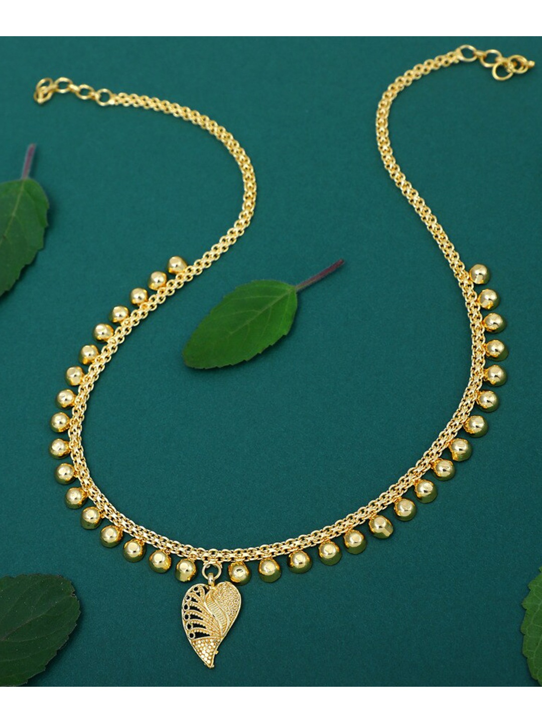 ROFARWORD Gold-Plated Choker Necklace