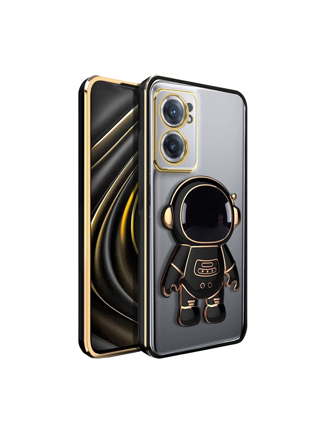 Karwan OnePlus Nord CE2 Chrome 3D Astronaut Holster OnePlus Nord CE2 Phone Back Cover, Black
Karwan OnePlus Nord CE2 Chrome 3D Astronaut Holster OnePlus Nord CE2 Phone Back Cover, Black