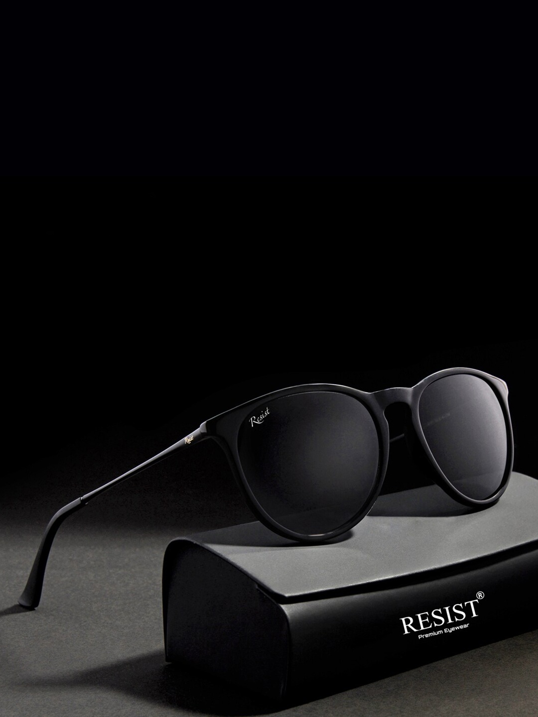 RESIST EYEWEAR Oval Sunglasses With UV Protected Lens AUGUSTINEBLACKBLACK1, Black
RESIST EYEWEAR Oval Sunglasses With UV Protected Lens AUGUSTINEBLACKBLACK1, Black