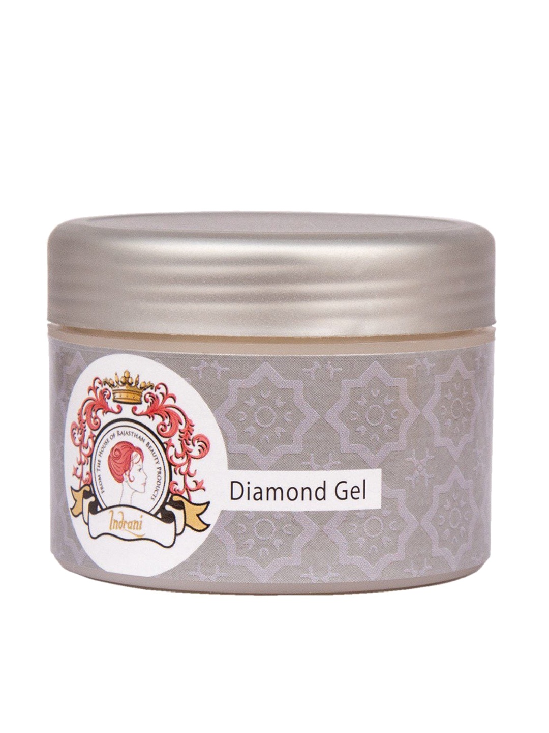 Indrani Cosmetics Diamond Facial Gel For Hydrating & Rejuvenating Skin - 50 g, Silver
Indrani Cosmetics Diamond Facial Gel For Hydrating & Rejuvenating Skin - 50 g, Silver