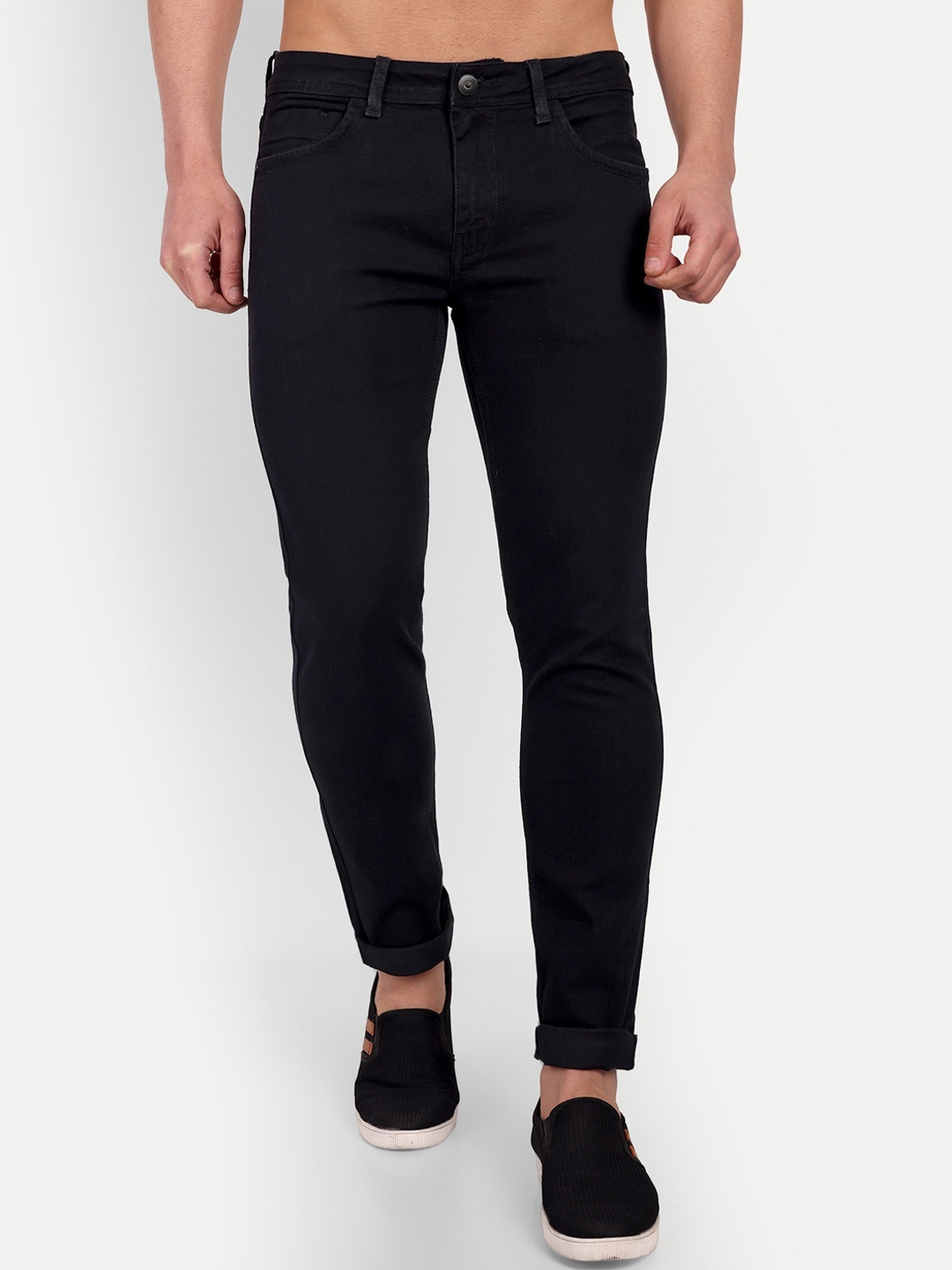 Harvard Men Black Micheal Slim Fit Jeans
