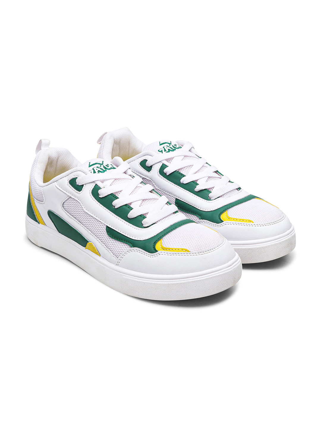 ZAYDN Men Colourblocked Water Repellent Upper And Memory Foam Insole Sneakers, White
ZAYDN Men Colourblocked Water Repellent Upper And Memory Foam Insole Sneakers, White