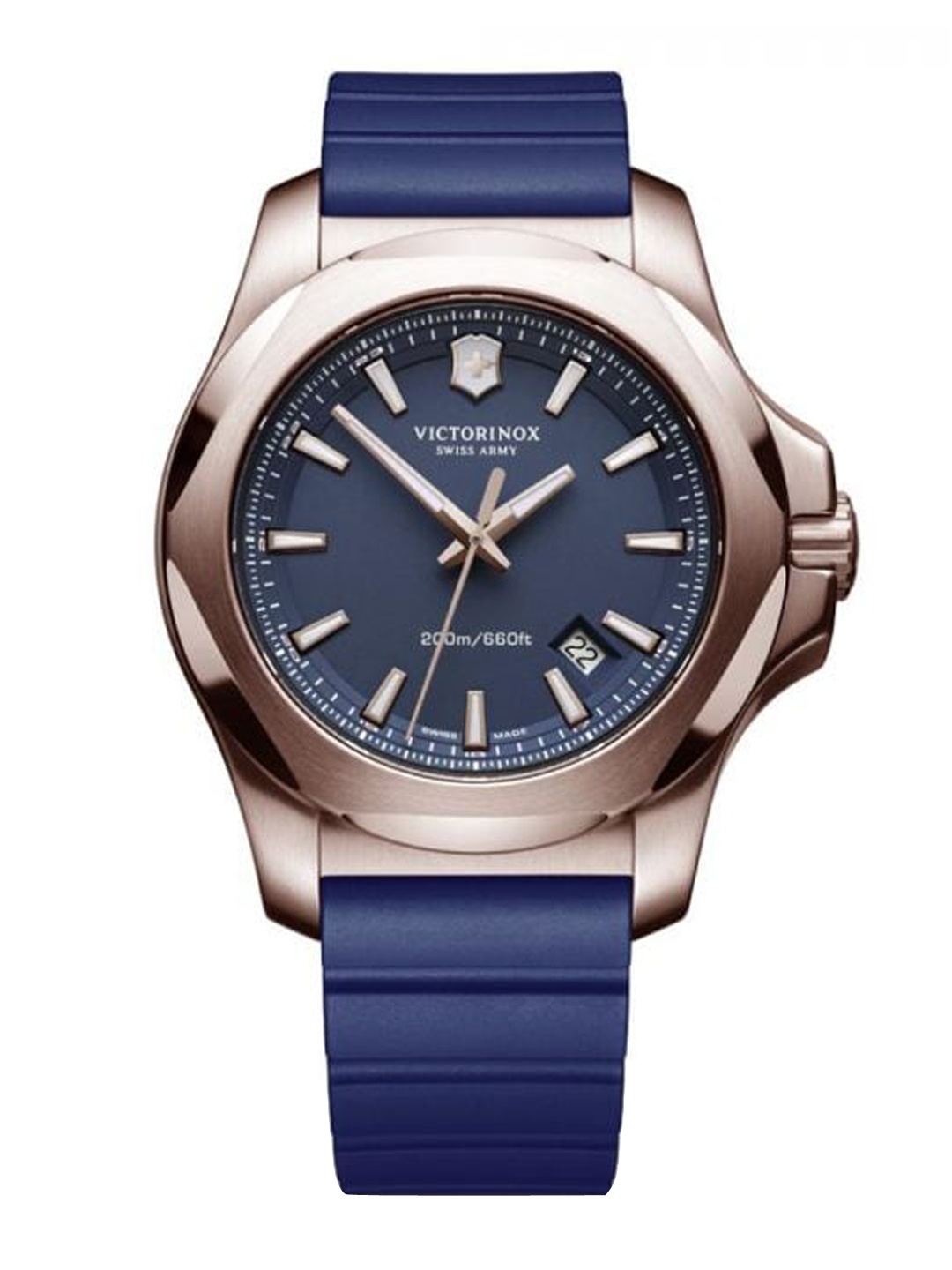 Victorinox I.N.O.X. Professional Diver Dial & Bracelet Style Straps Analogue Watch 249136, Blue
Victorinox I.N.O.X. Professional Diver Dial & Bracelet Style Straps Analogue Watch 249136, Blue