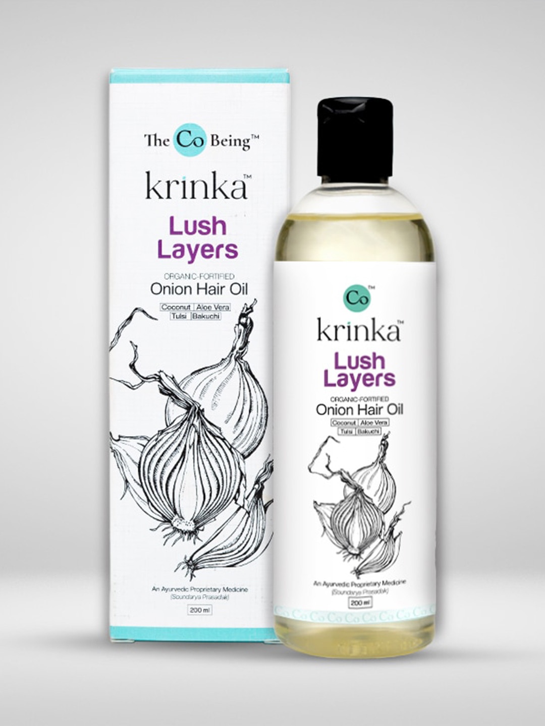 The Co Being Lush Layers Set Of 2 Organic-fortified Onion Hair Oil - 200ml Each, White
The Co Being Lush Layers Set Of 2 Organic-fortified Onion Hair Oil - 200ml Each, White