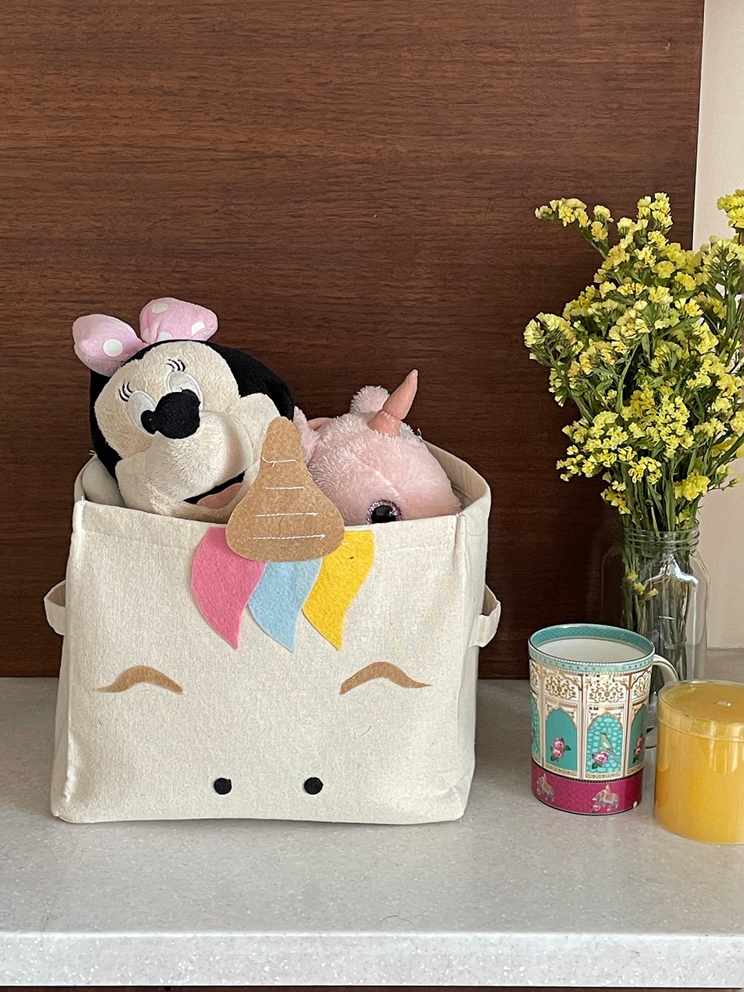 My Gift Booth Kids Cream-Colored Unicorn Printed Reusable Canvas Multi-Utility Organizer
My Gift Booth Kids Cream-Colored Unicorn Printed Reusable Canvas Multi-Utility Organizer