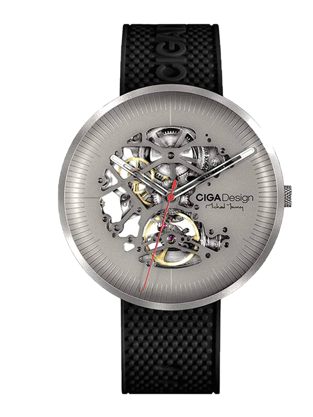 CIGA Design Men Dial & Straps Analogue Automatic Motion Powered Watch M031-TITI-W15BK, Silver
CIGA Design Men Dial & Straps Analogue Automatic Motion Powered Watch M031-TITI-W15BK, Silver