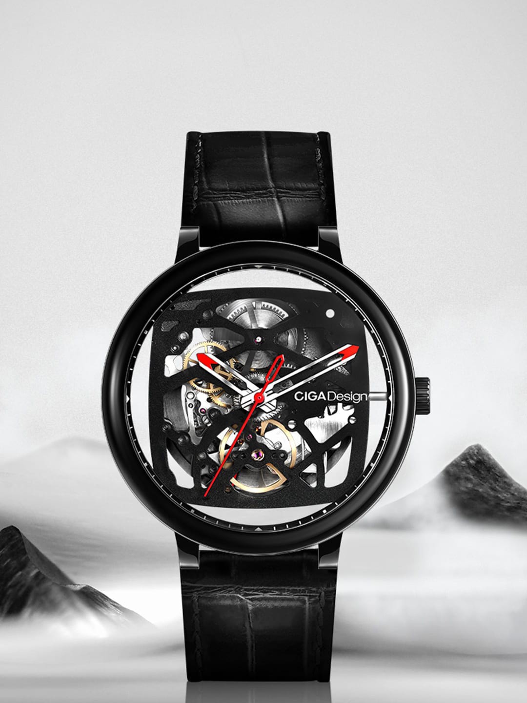CIGA Design Men Dial & Analogue Automatic Motion Powered Watch Z021-BLBL-W1_LUX, Black
CIGA Design Men Dial & Analogue Automatic Motion Powered Watch Z021-BLBL-W1_LUX, Black