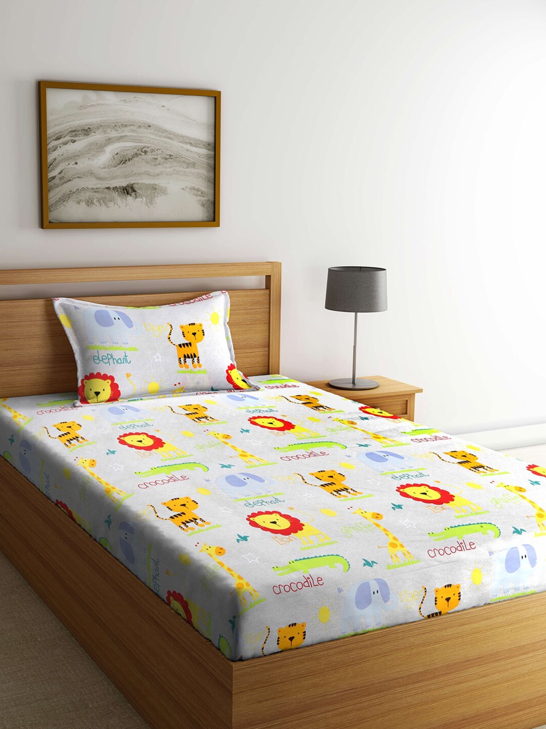 FABINALIV White & Red Cartoon Characters 300 TC Single Bedsheet with 1 Pillow Cover
FABINALIV White & Red Cartoon Characters 300 TC Single Bedsheet with 1 Pillow Cover