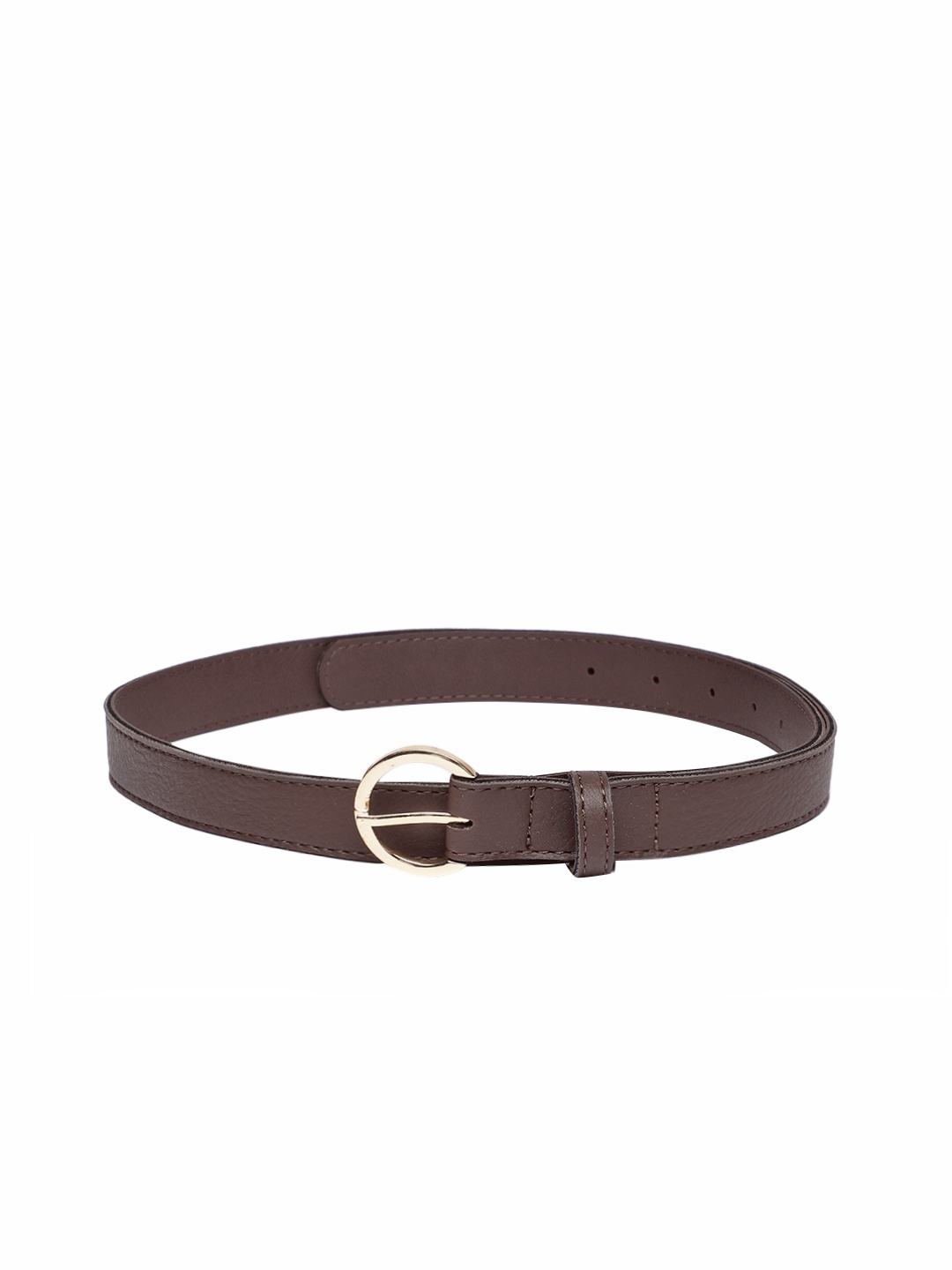 Baggit Women Textured PU Casual Belt, Brown