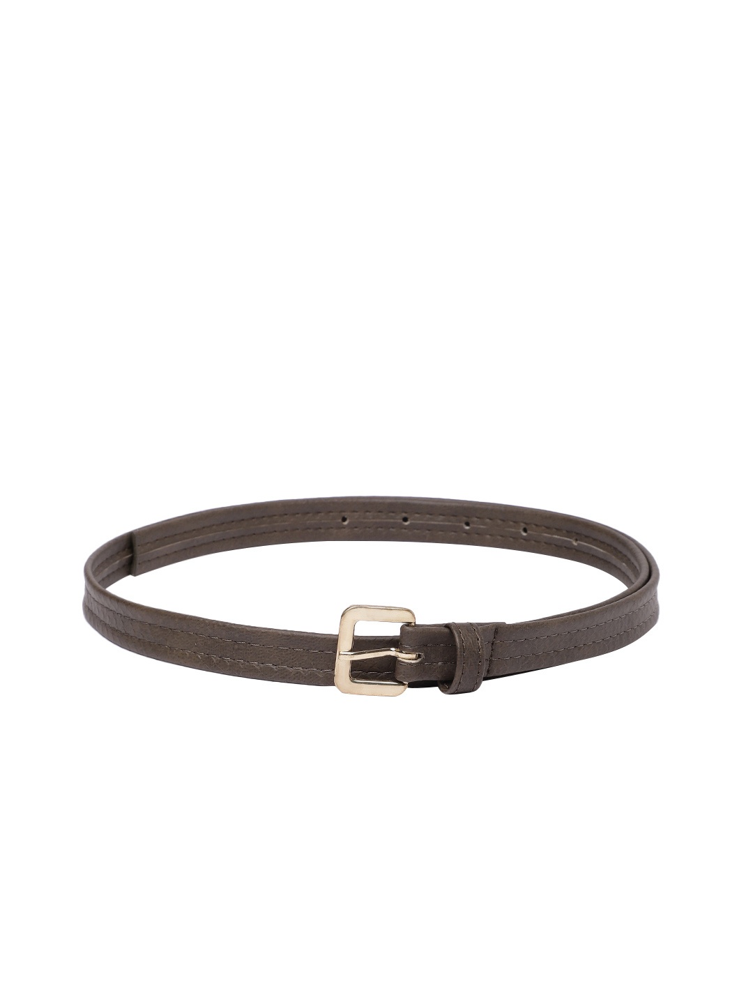 Baggit Women Textured Slim Belt, Brown