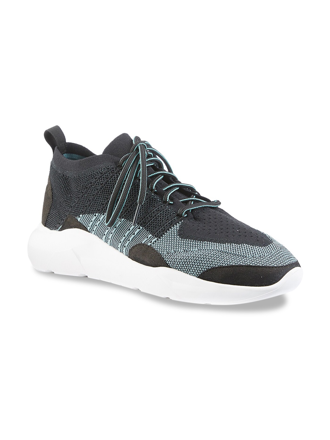 FREESOUL FREESTART Colourblocked Textile Contrast Sole Sneakers, Grey