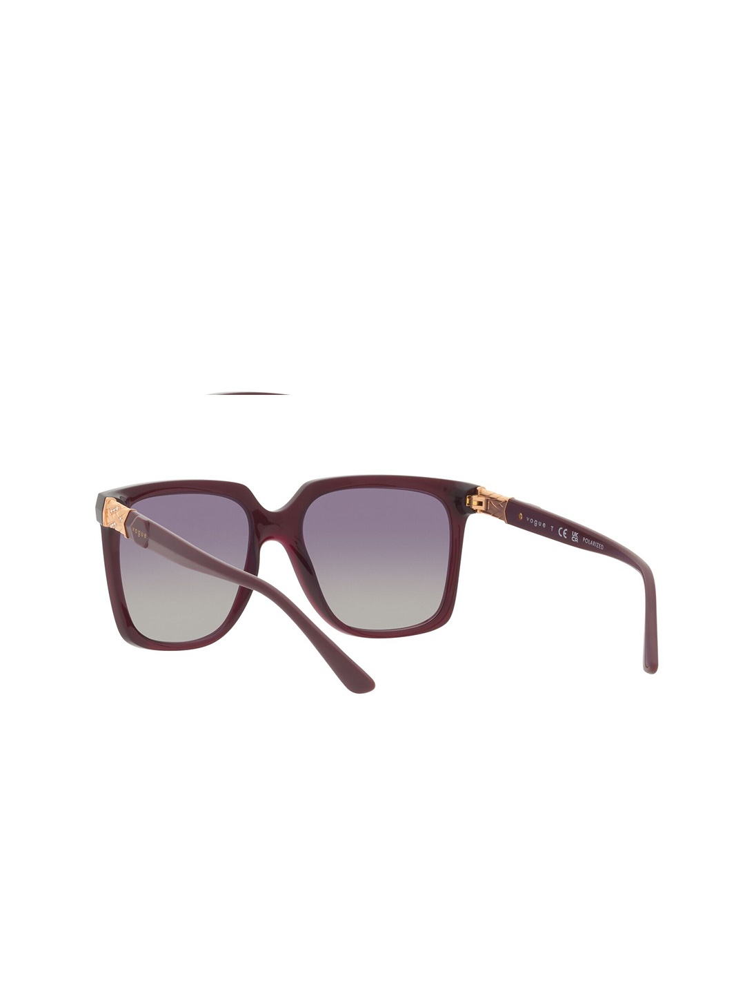 Vogue Eyewear Women Polarized Violet Lens Square Sunglasses - 0VO5476SB29898J54, Maroon
Vogue Eyewear Women Polarized Violet Lens Square Sunglasses - 0VO5476SB29898J54, Maroon
