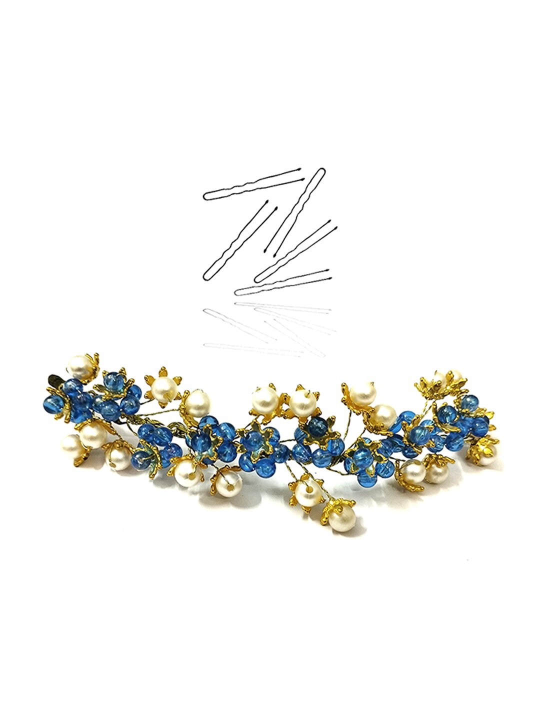 Hair Flare Women Hair Accessory Set, Blue