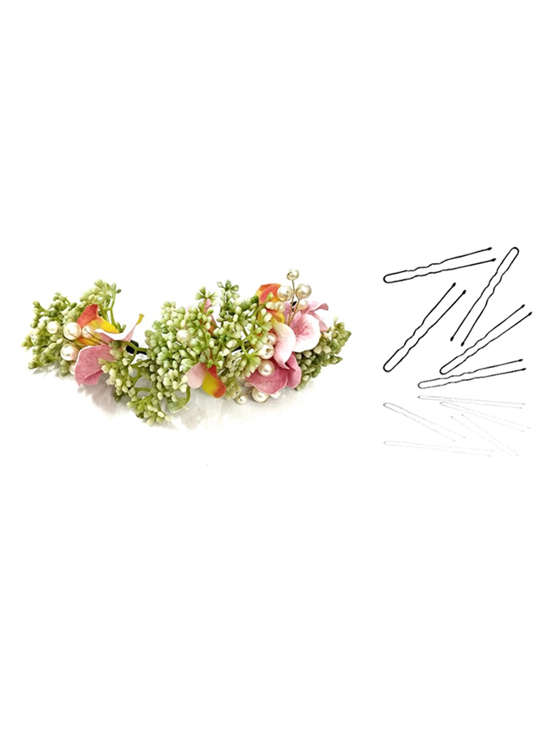 Hair Flare Women Embellished Hair Accessory, Pink