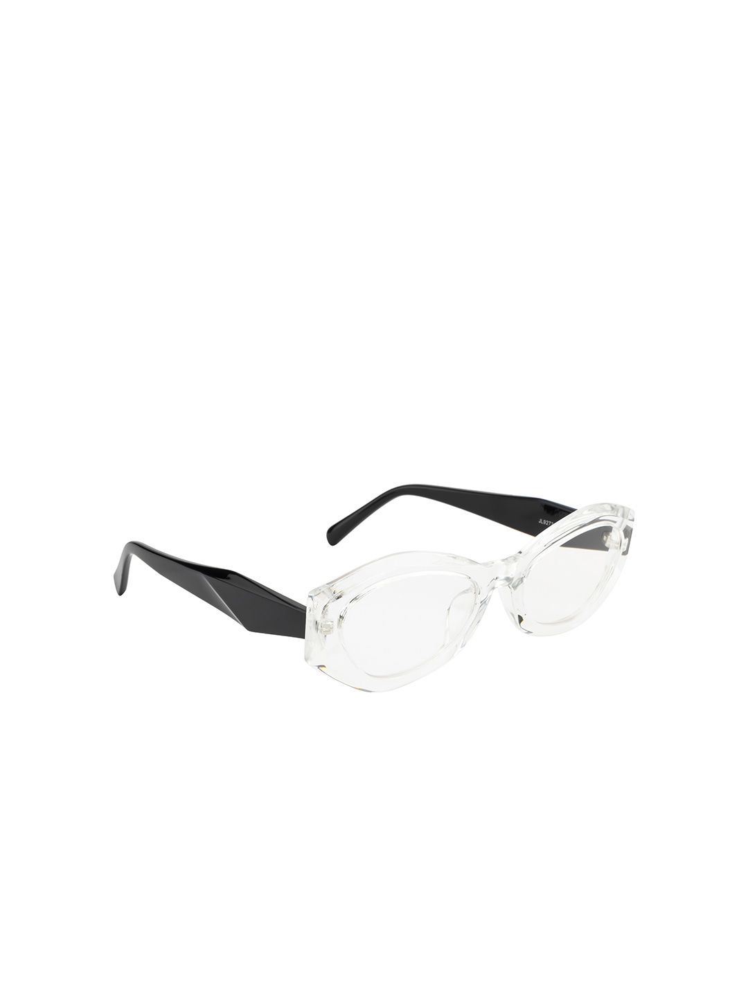 DressBerry Women Clear Lens & Black Cateye Sunglasses With UV Protected Lens DB-JL9273-C5, Transparent
DressBerry Women Clear Lens & Black Cateye Sunglasses With UV Protected Lens DB-JL9273-C5, Transparent