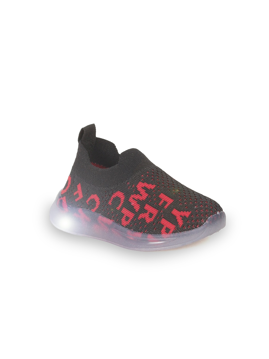 Lil Lollipop Kids Woven Design Comfort Insole Contrast Sole Slip-On Sneakers With LED, Black
Lil Lollipop Kids Woven Design Comfort Insole Contrast Sole Slip-On Sneakers With LED, Black