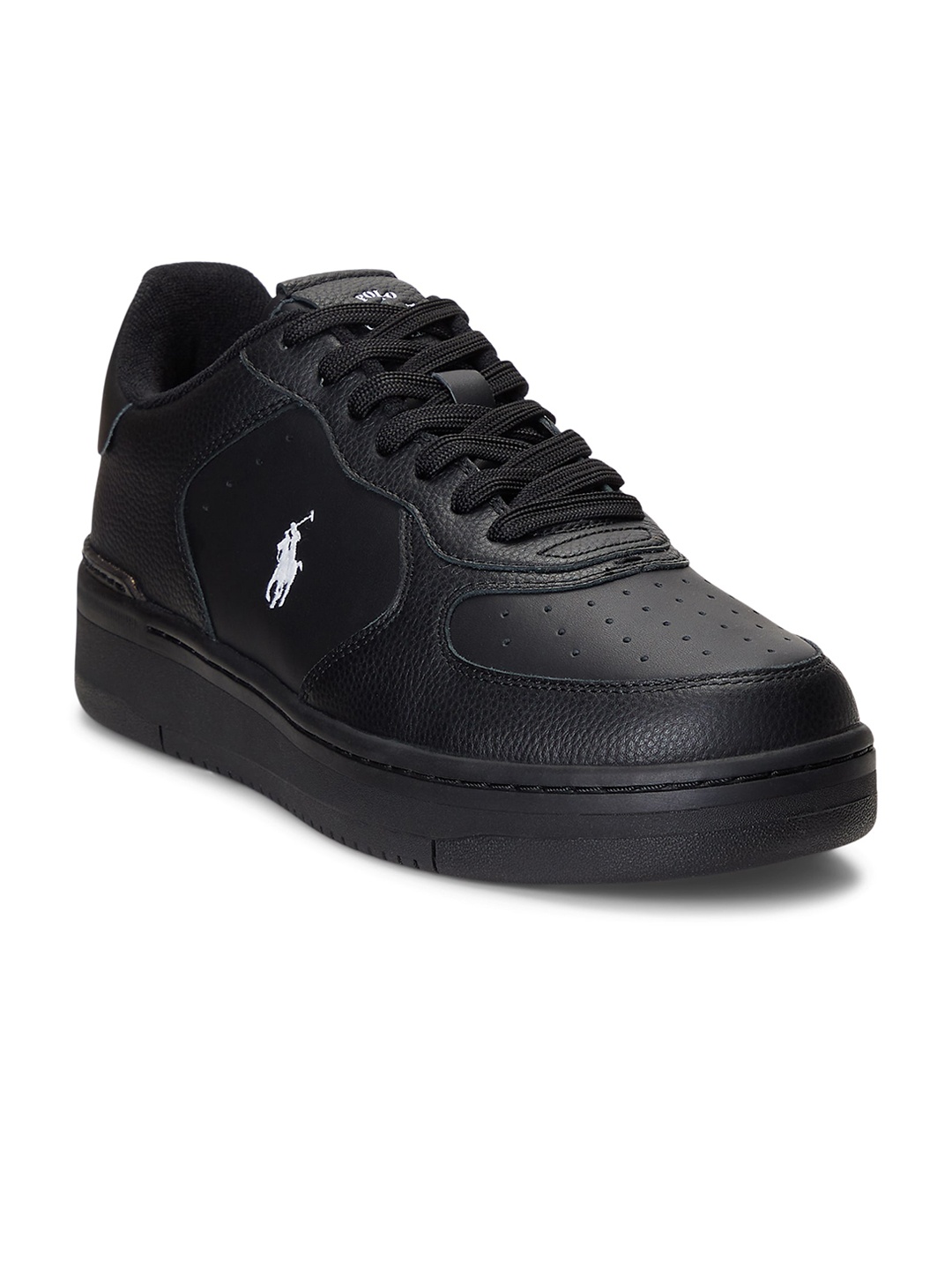 Polo Ralph Lauren Men Perforation Masters Court Comfort Insole Leather Basics Sneakers, Black
Polo Ralph Lauren Men Perforation Masters Court Comfort Insole Leather Basics Sneakers, Black