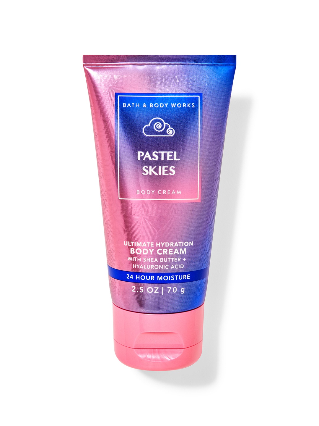 Bath & Body Works Pastel Skies Ultimate Hydration Body Cream with Shea Butter - 70 g, Blue
Bath & Body Works Pastel Skies Ultimate Hydration Body Cream with Shea Butter - 70 g, Blue