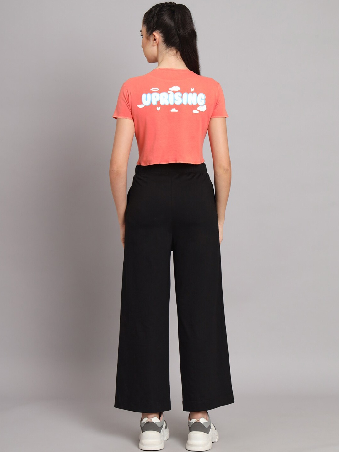 GRIFFEL Typography Printed Pure Cotton Donald Duck T-shirt With Trousers, Peach
GRIFFEL Typography Printed Pure Cotton Donald Duck T-shirt With Trousers, Peach