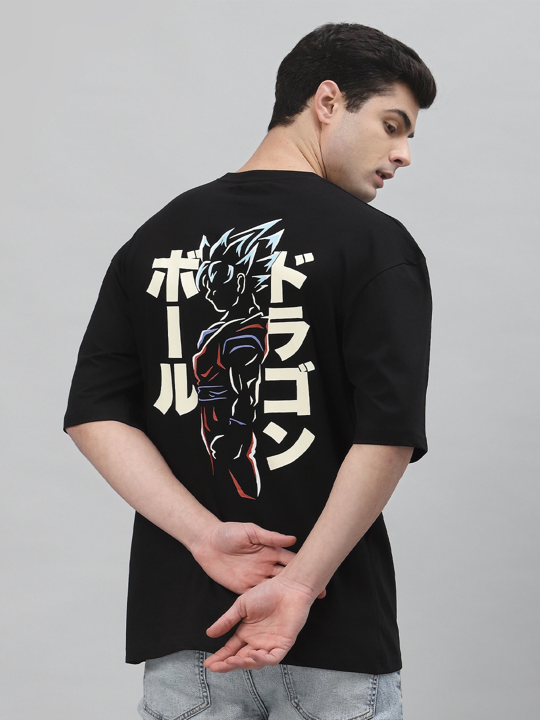 Gavin Paris Graphic Printed Drop shoulder Sleeves Cotton Oversized Fit T-shirt, Black
Gavin Paris Graphic Printed Drop shoulder Sleeves Cotton Oversized Fit T-shirt, Black