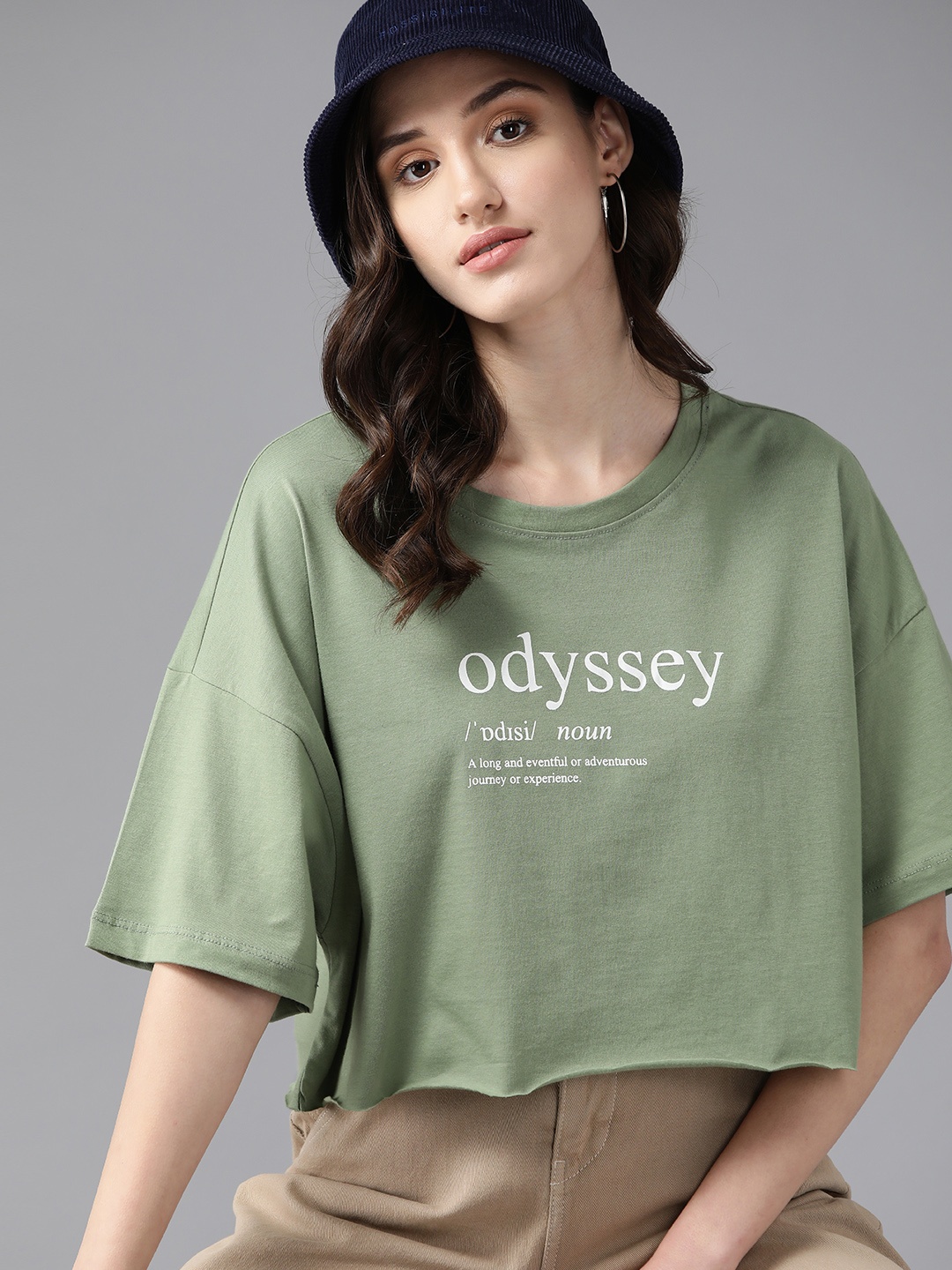 The Roadster Lifestyle Co. Printed Drop-Shoulder Sleeves Pure Cotton Boxy T-shirt, Green
The Roadster Lifestyle Co. Printed Drop-Shoulder Sleeves Pure Cotton Boxy T-shirt, Green