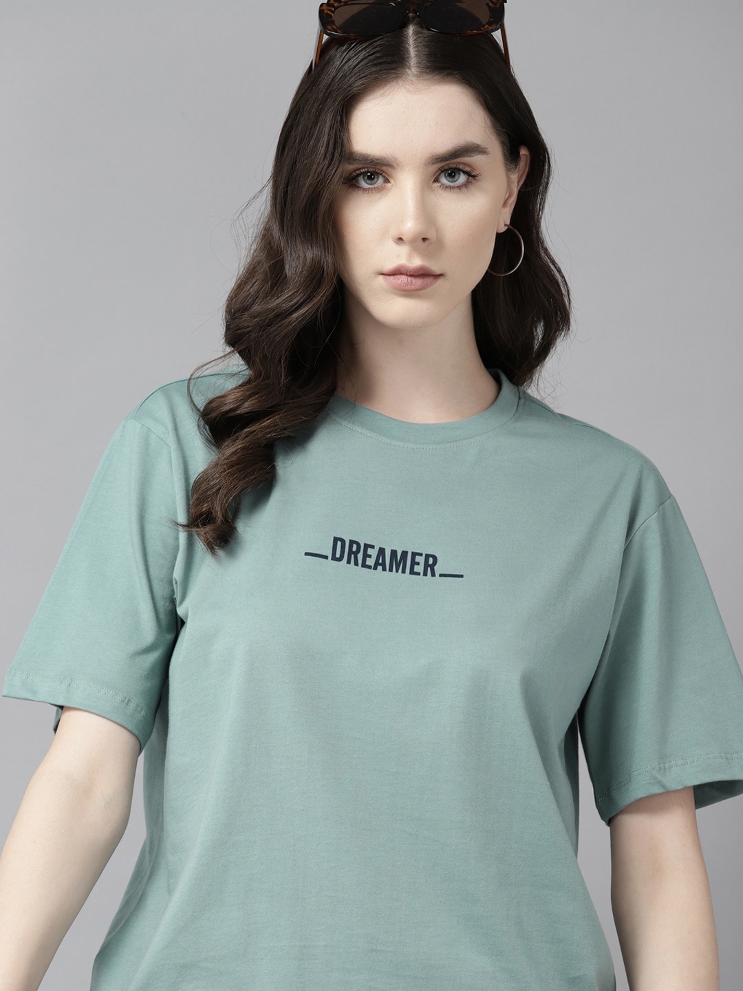 The Roadster Lifestyle Co. Printed Drop-Shoulder Sleeves Pure Cotton Oversized T-shirt, Blue
The Roadster Lifestyle Co. Printed Drop-Shoulder Sleeves Pure Cotton Oversized T-shirt, Blue