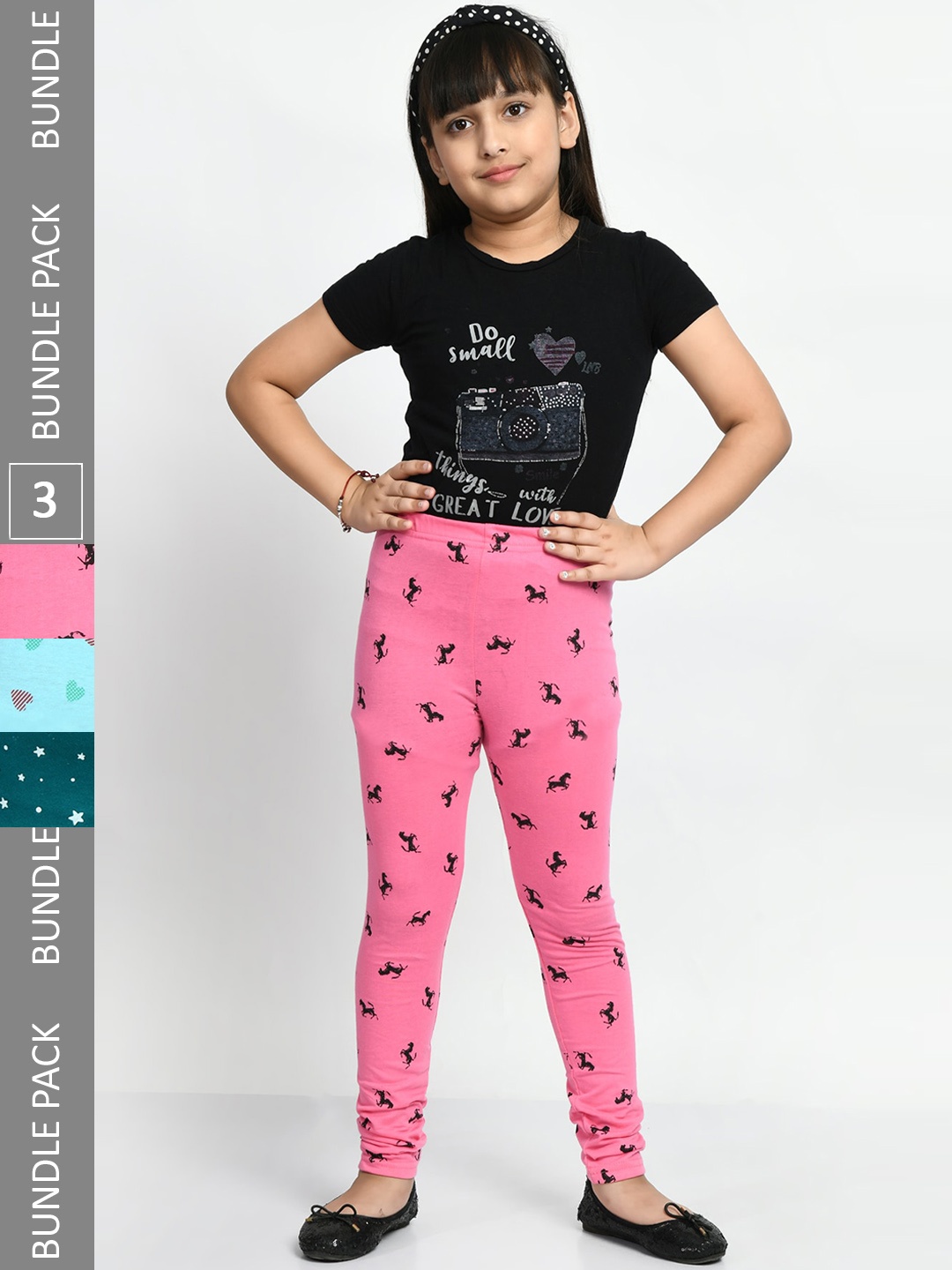 BAESD Girls Pack Of 3 Conversational Printed Pure Cotton Churidar-Length Leggings, Blue
BAESD Girls Pack Of 3 Conversational Printed Pure Cotton Churidar-Length Leggings, Blue