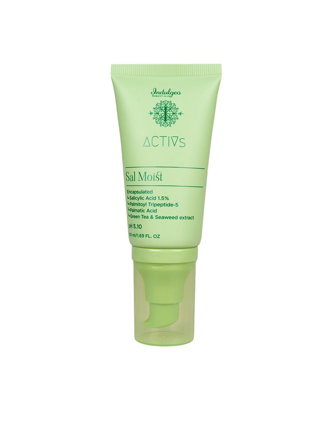 Indulgeo Essentials Salicylic Acid Acne Healing Face Moisturiser - 50 ml, Green
Indulgeo Essentials Salicylic Acid Acne Healing Face Moisturiser - 50 ml, Green
