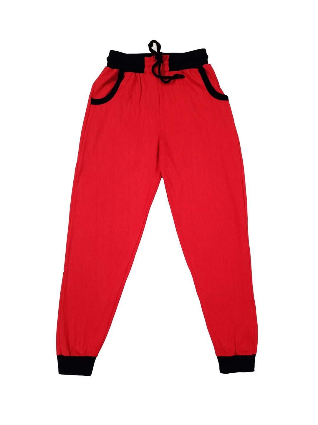 IndiWeaves Boys Mid-Rise Pure Cotton Joggers, Red
IndiWeaves Boys Mid-Rise Pure Cotton Joggers, Red