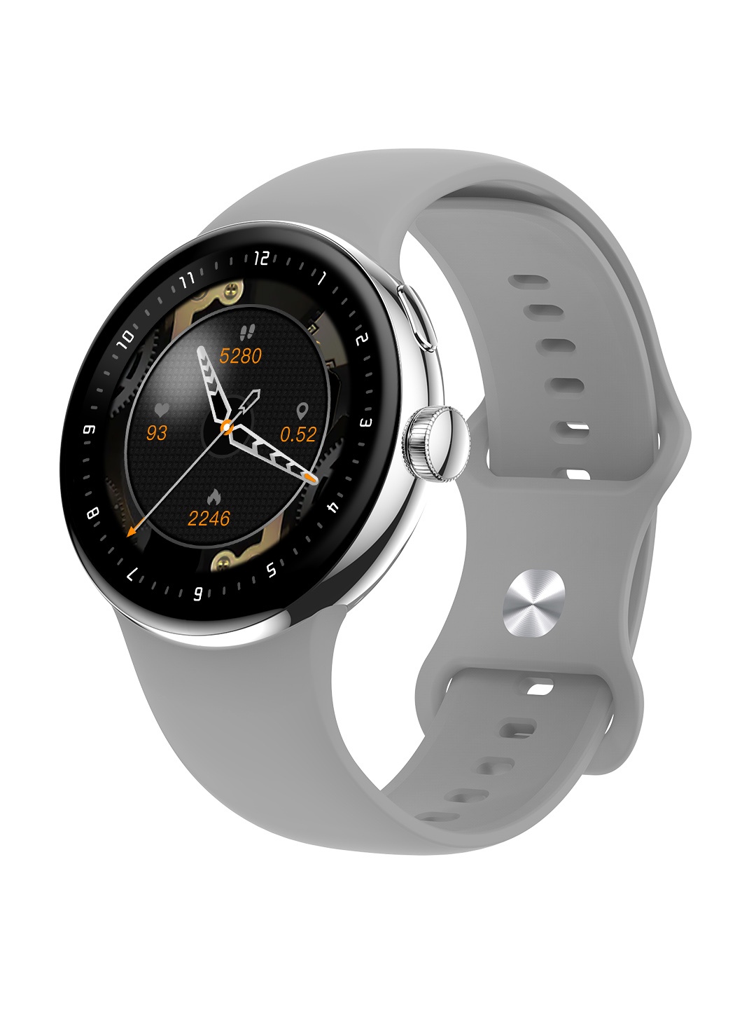 Fire-Boltt Rock 1.3 AMOLED Display Bluetooth Calling Voice Assistant Smartwatch, Grey
Fire-Boltt Rock 1.3 AMOLED Display Bluetooth Calling Voice Assistant Smartwatch, Grey