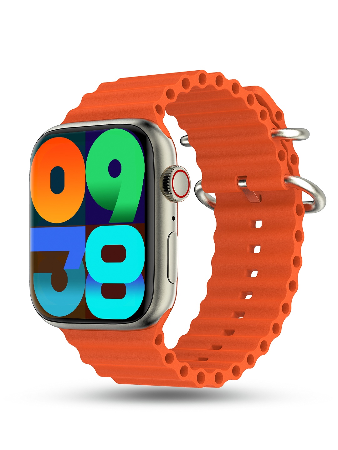 pebble Frost Pro 1.96 Infinite Display With BT Calling & Rotating Crown Smart Watch, Orange
pebble Frost Pro 1.96 Infinite Display With BT Calling & Rotating Crown Smart Watch, Orange